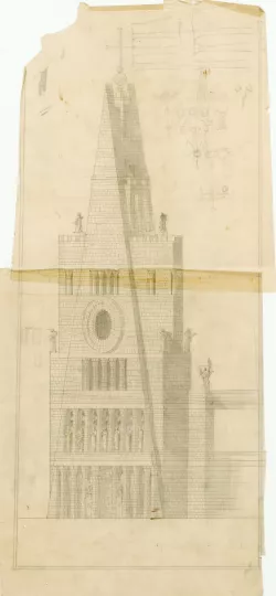 Edvard Ravnikar - Hram slave in nova cerkev s pokopališčem pri sv. Krištofu